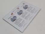 Siemens SIMATIC S7-400 Beschriftung 6ES7 492-2AX00-0AA0 DIN A4 Petrol OVP