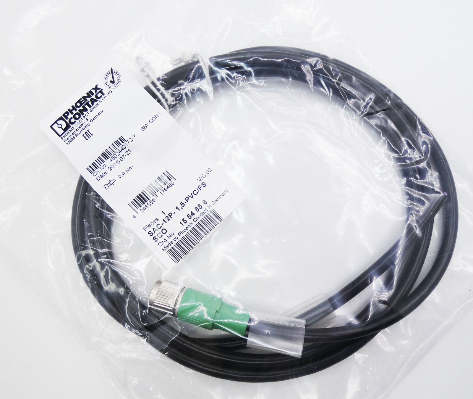 SAC-12P-1,5-PVC/FS