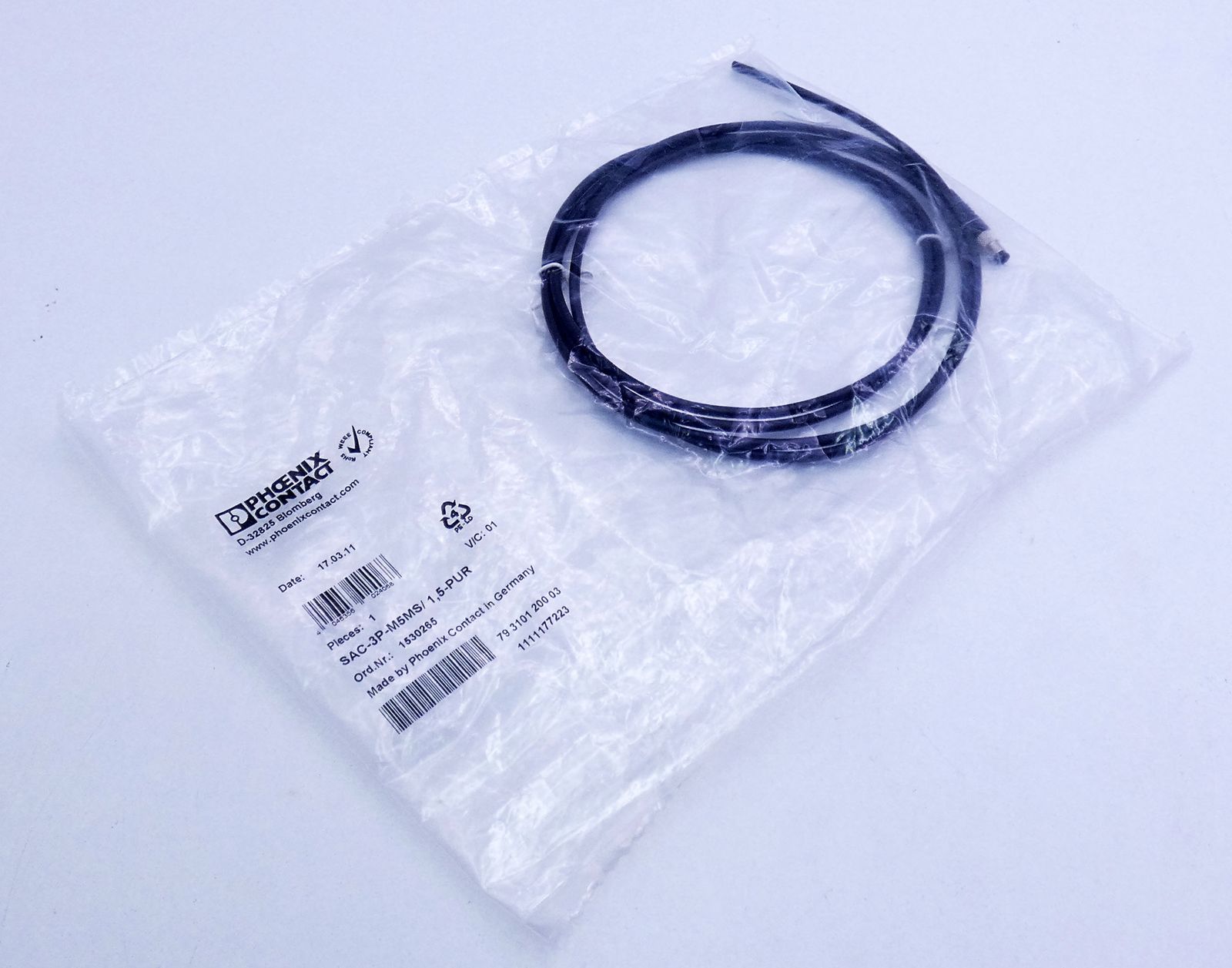SAC-3P-M5MS/1,5-PUR