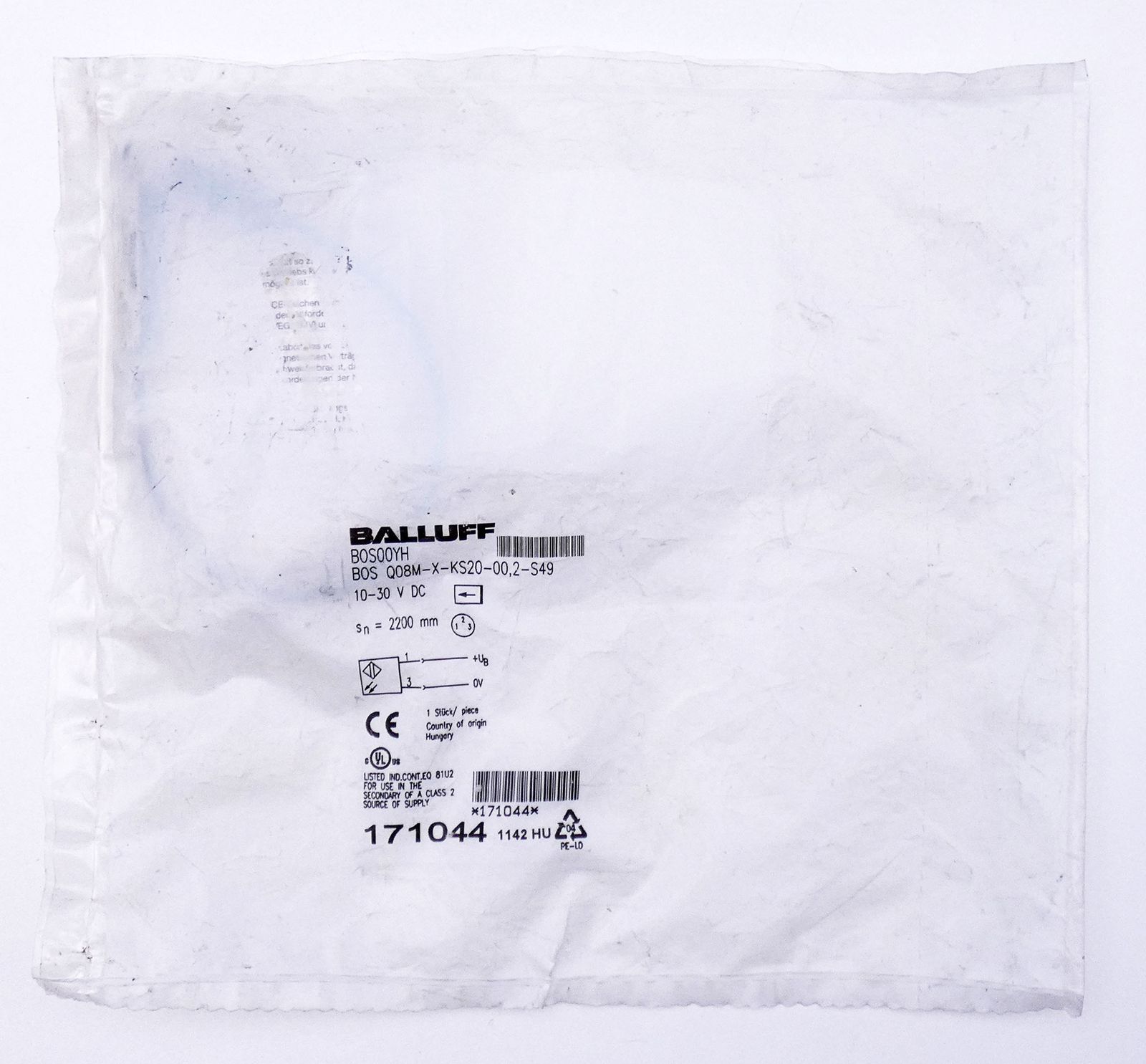 BOS Q08M-X-KS20-00,2-S49