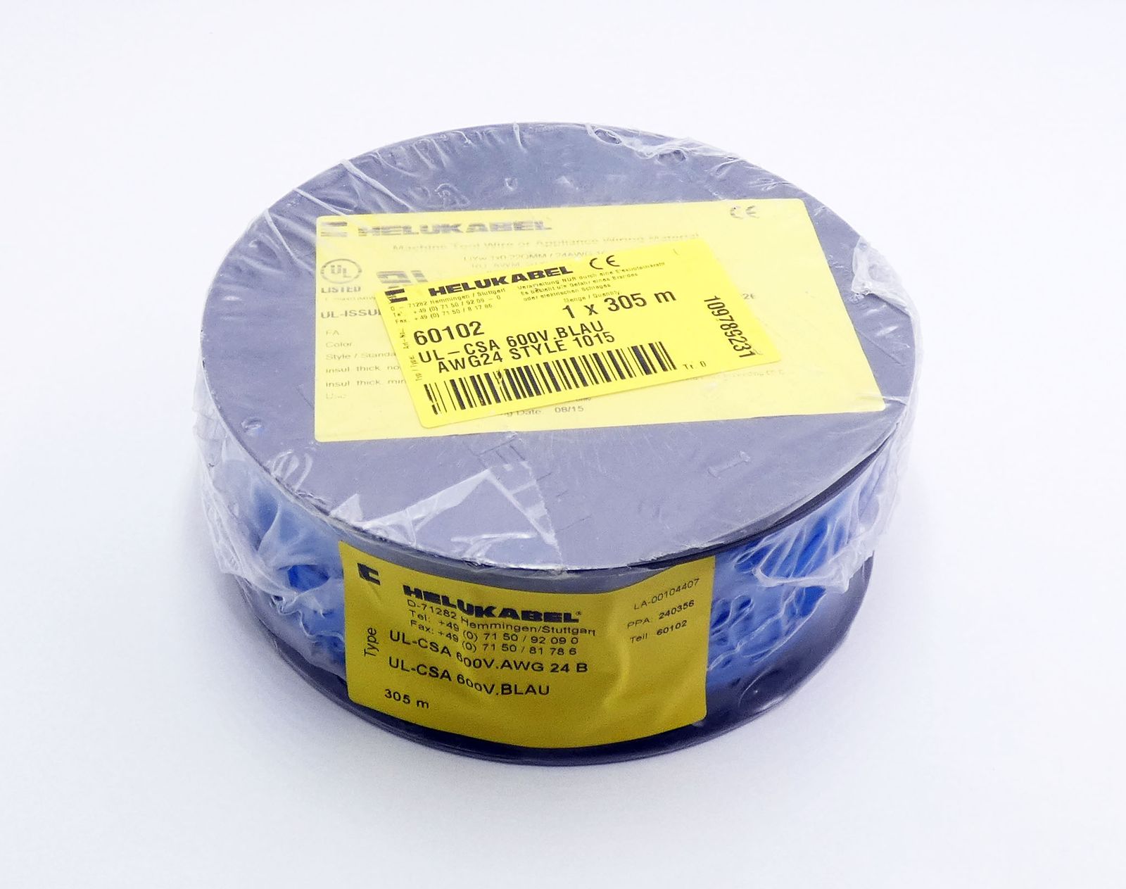 UL.CSA 600V.AWG 24B