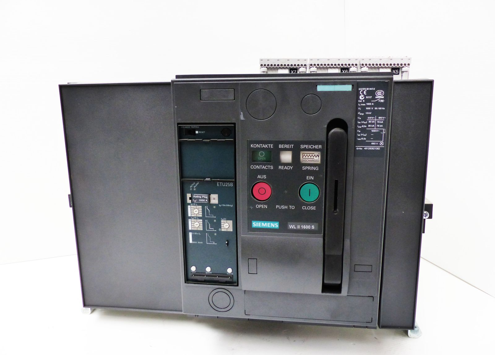 3WL1216-3CB42-4BA2-Z Z=K07 Leistungsschalter -unused-