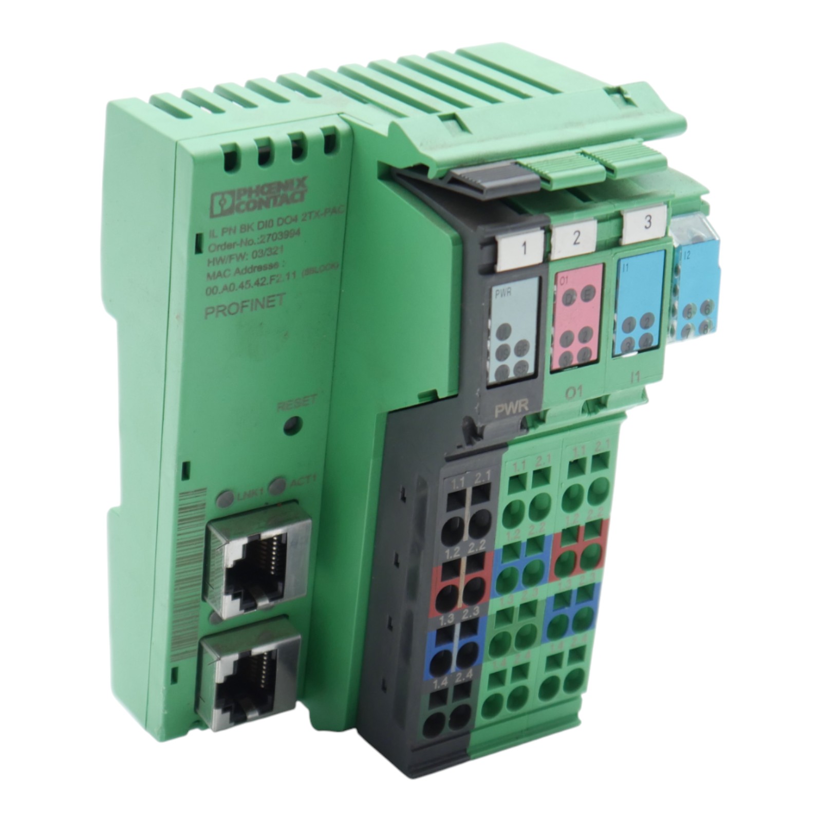 IL PN BK DI0 DO4 2TX-PAC