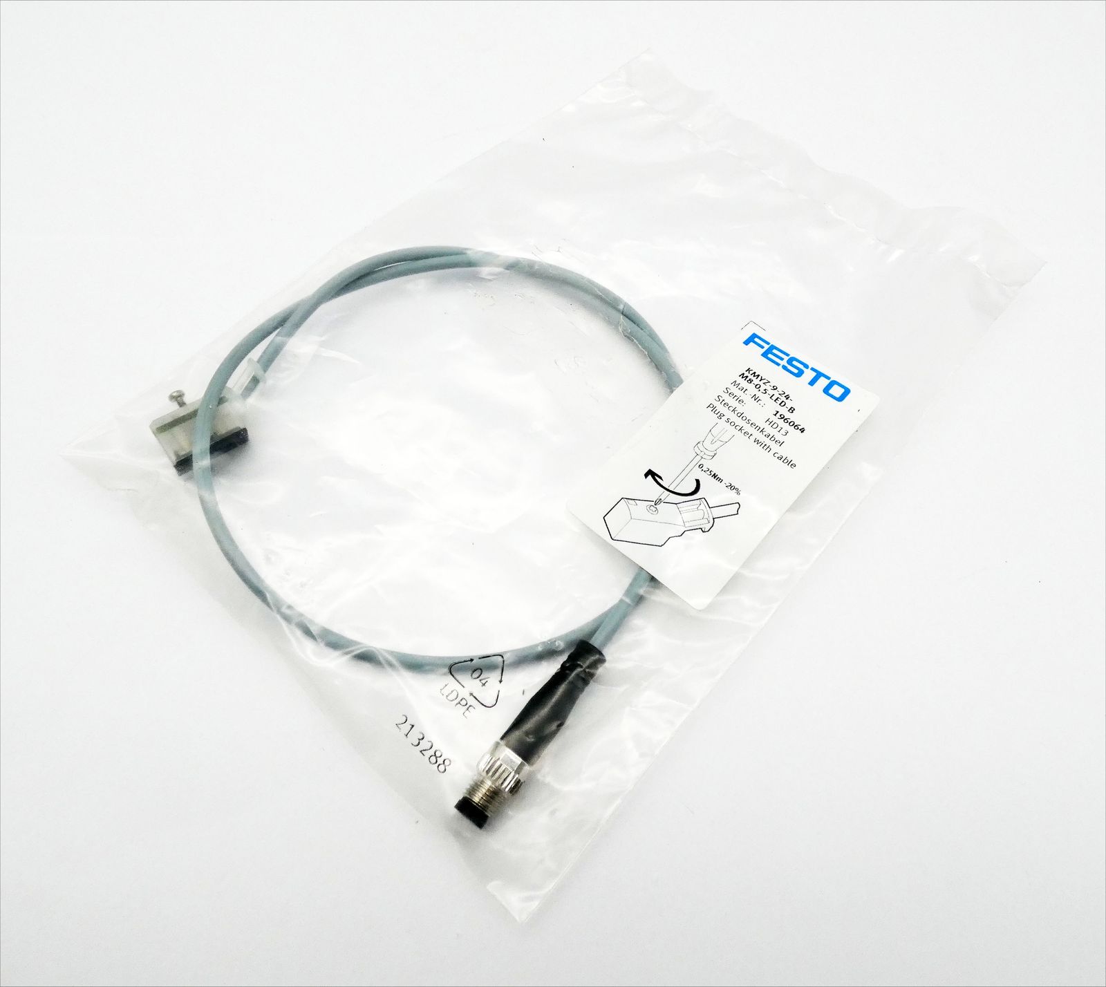 KMYZ-9-24-M8-0,5-LED-B