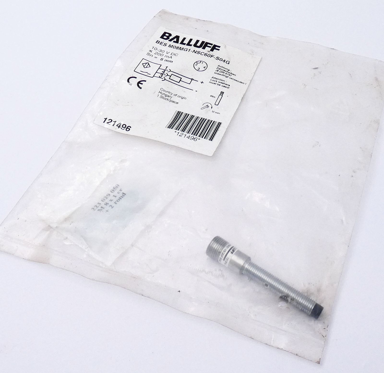 BES M08MG1-NSC60F-S04G