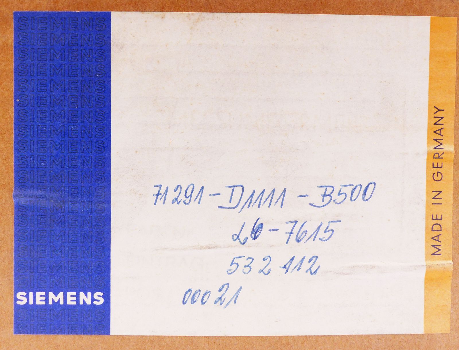 M71291-D1111-B500