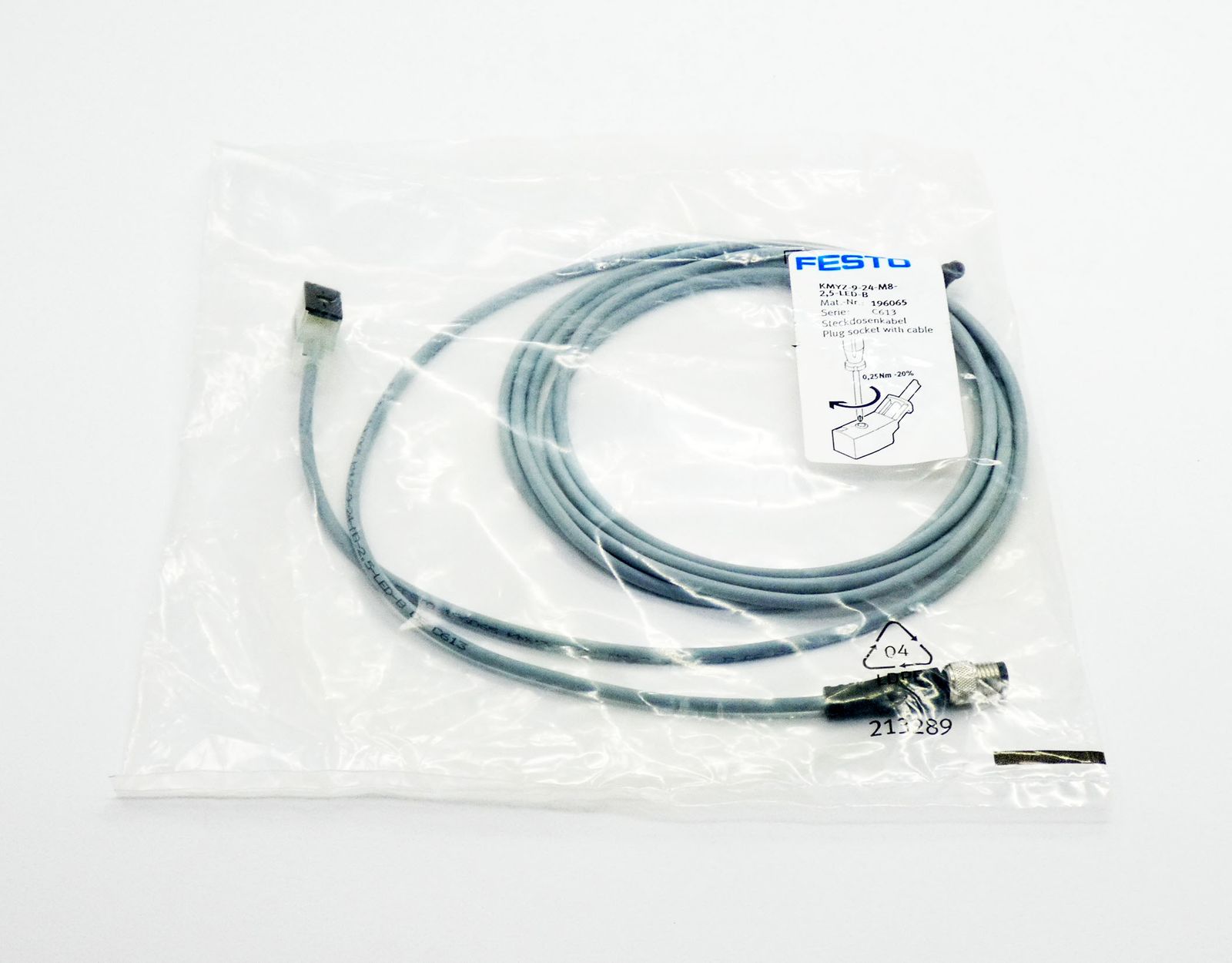 KMYZ-9-24-M8-2,5-LED-B