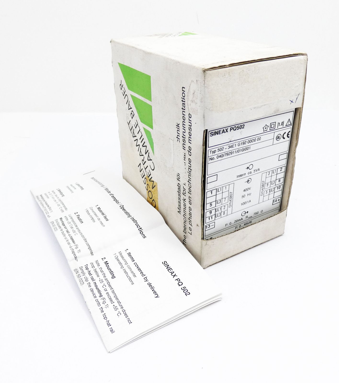 SINEAX PQ502