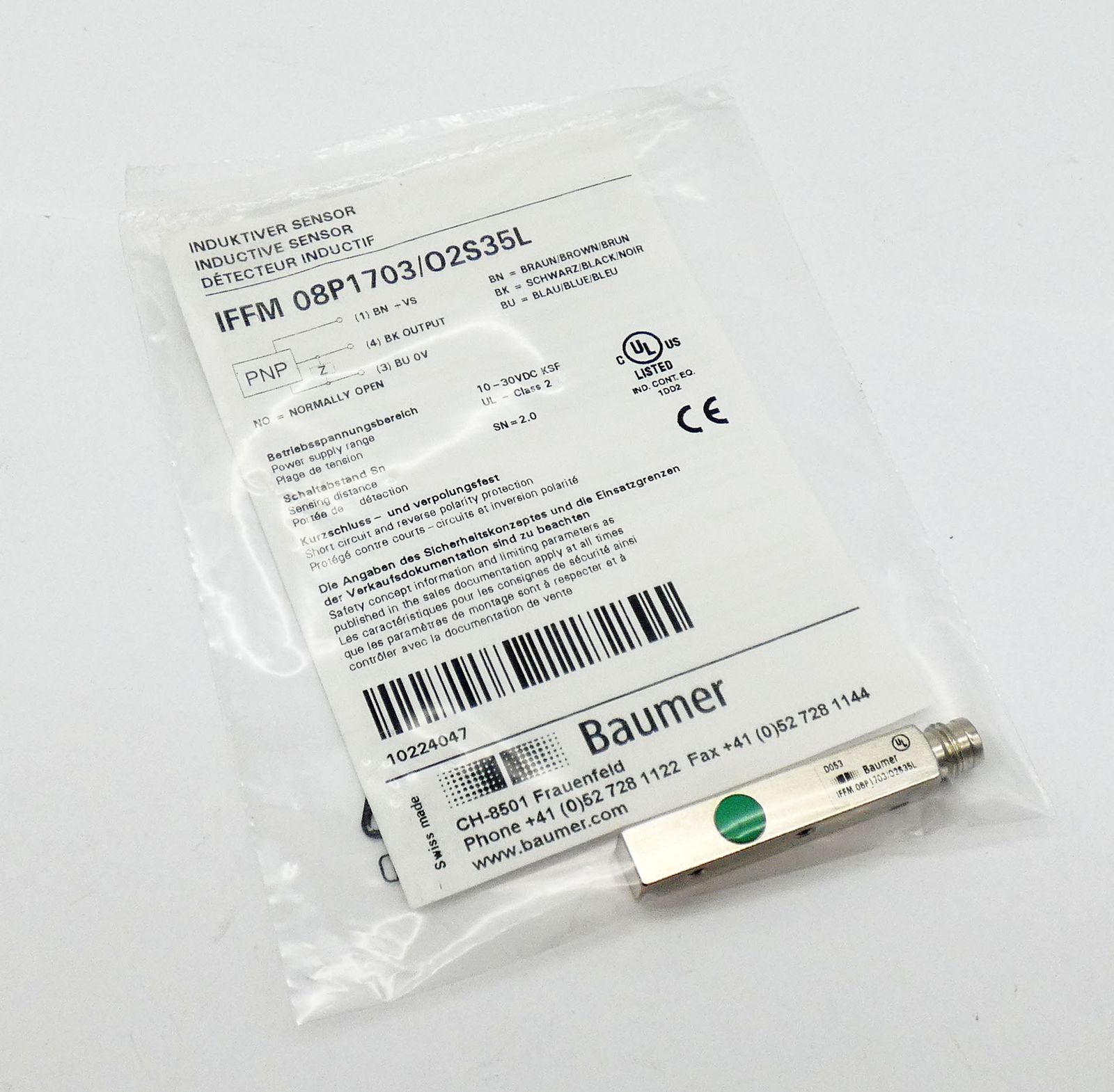 IFFM 08P1703/O2S35L