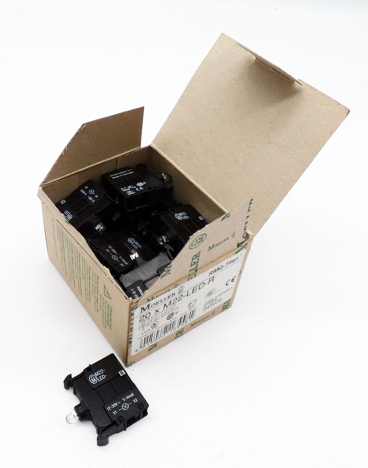 M22-LED-R