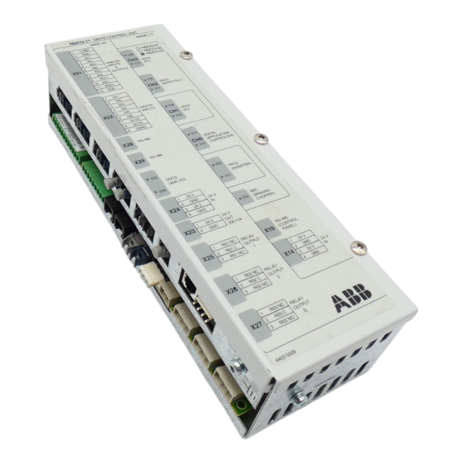 NDCU-11 NDCO-03 NIOC-01
