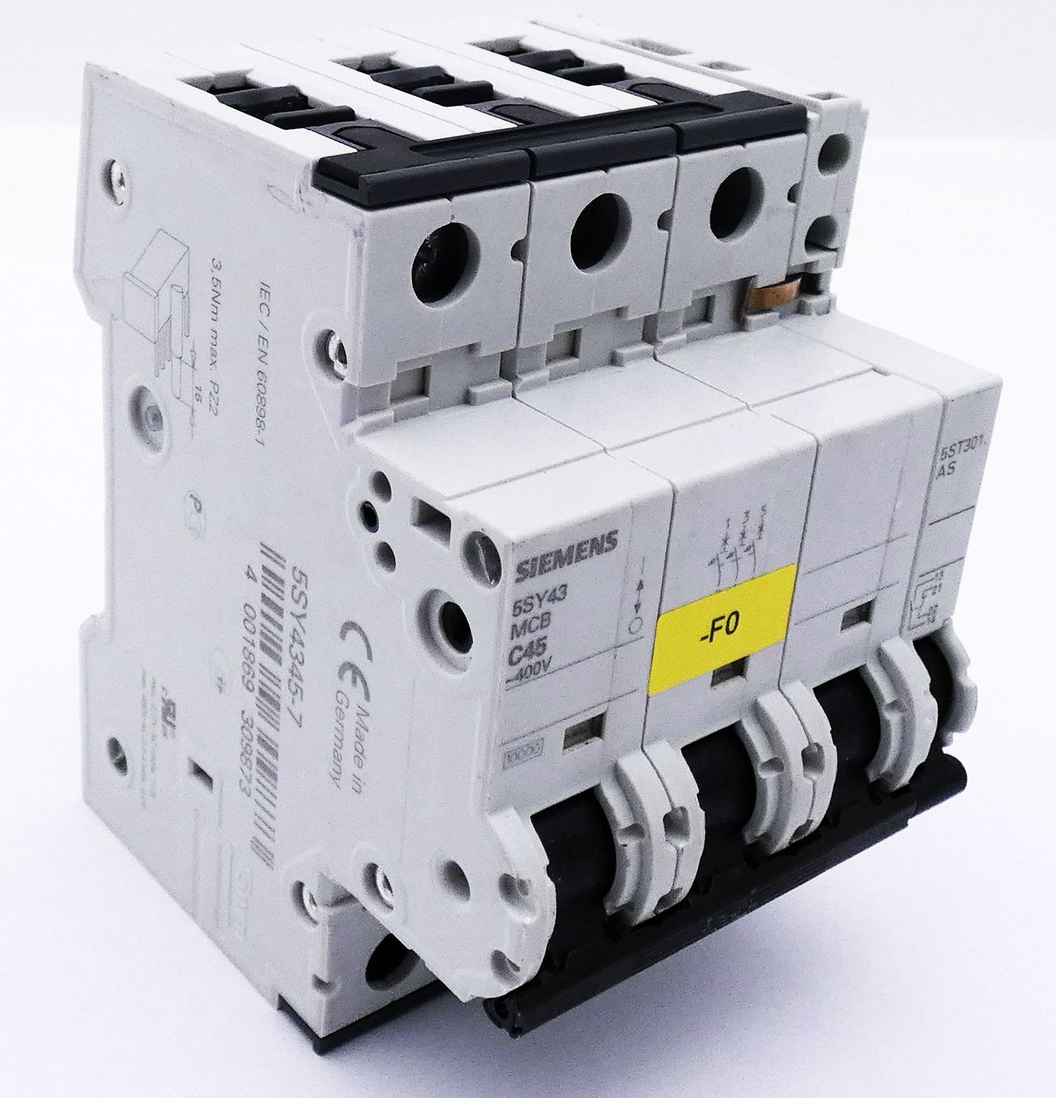 5SY4345-7 MCB C45 5ST3010 AS