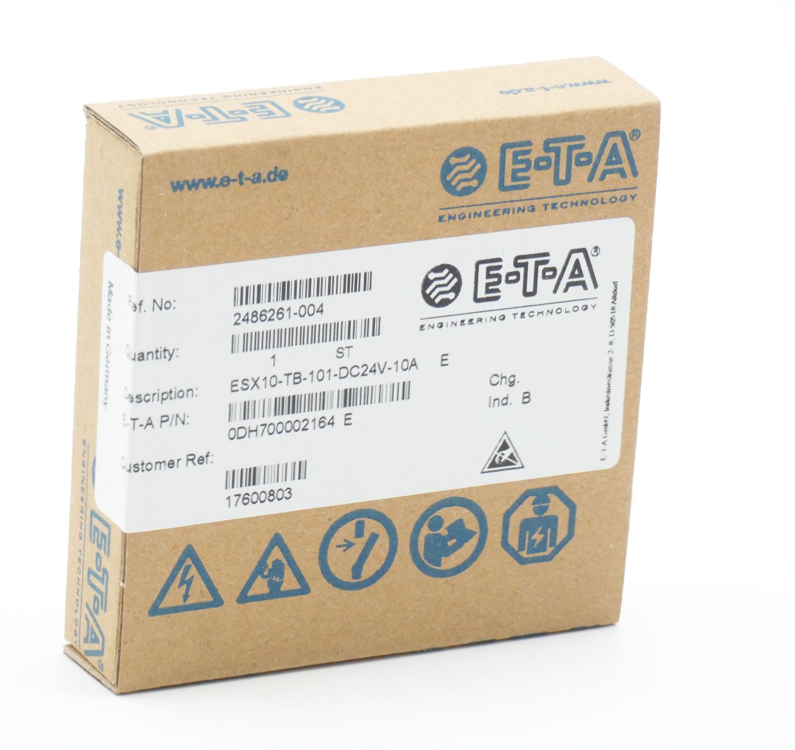 ESX10-TB-101-DC24V-10A