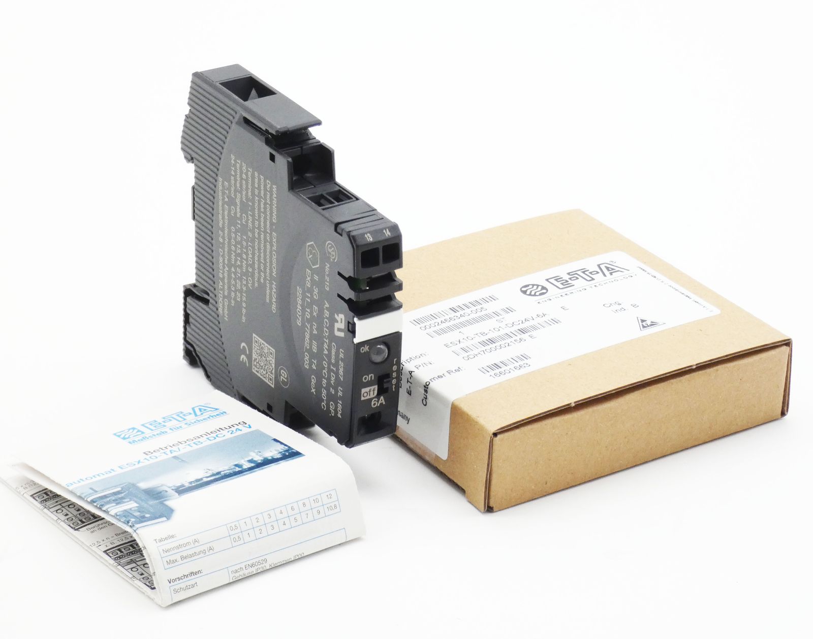 E-T-A ESX10-TB-101-DC24V-6A